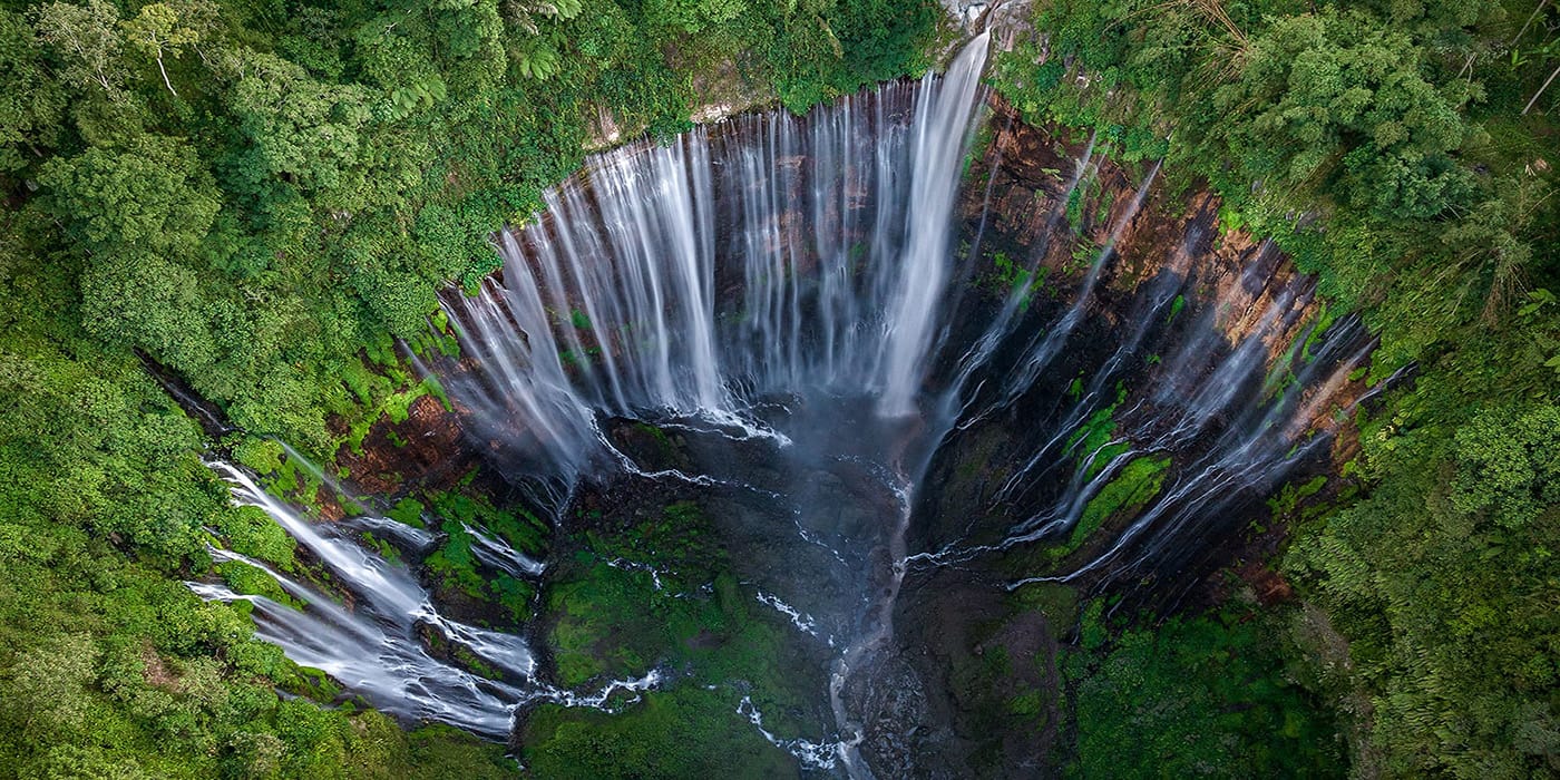 tumpak sewu waterfall
