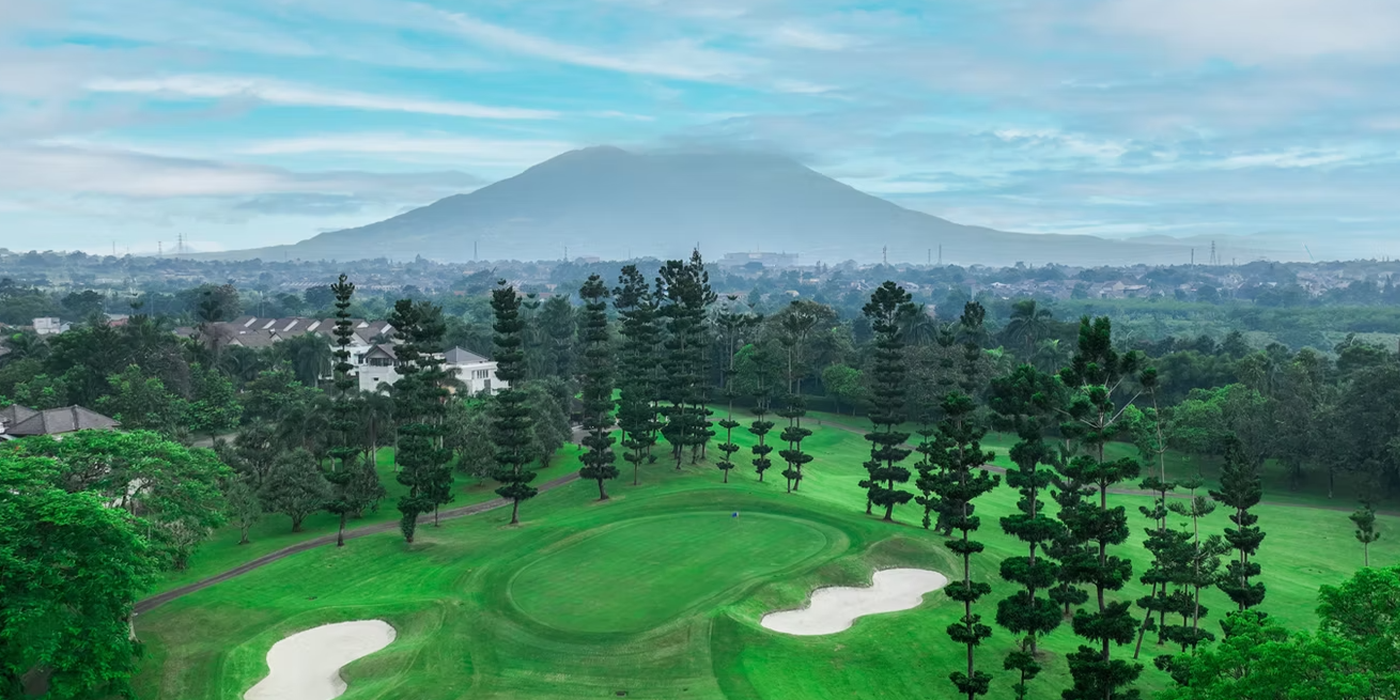 enjoy a round at Bogor Raya Golf Club in Indonesia