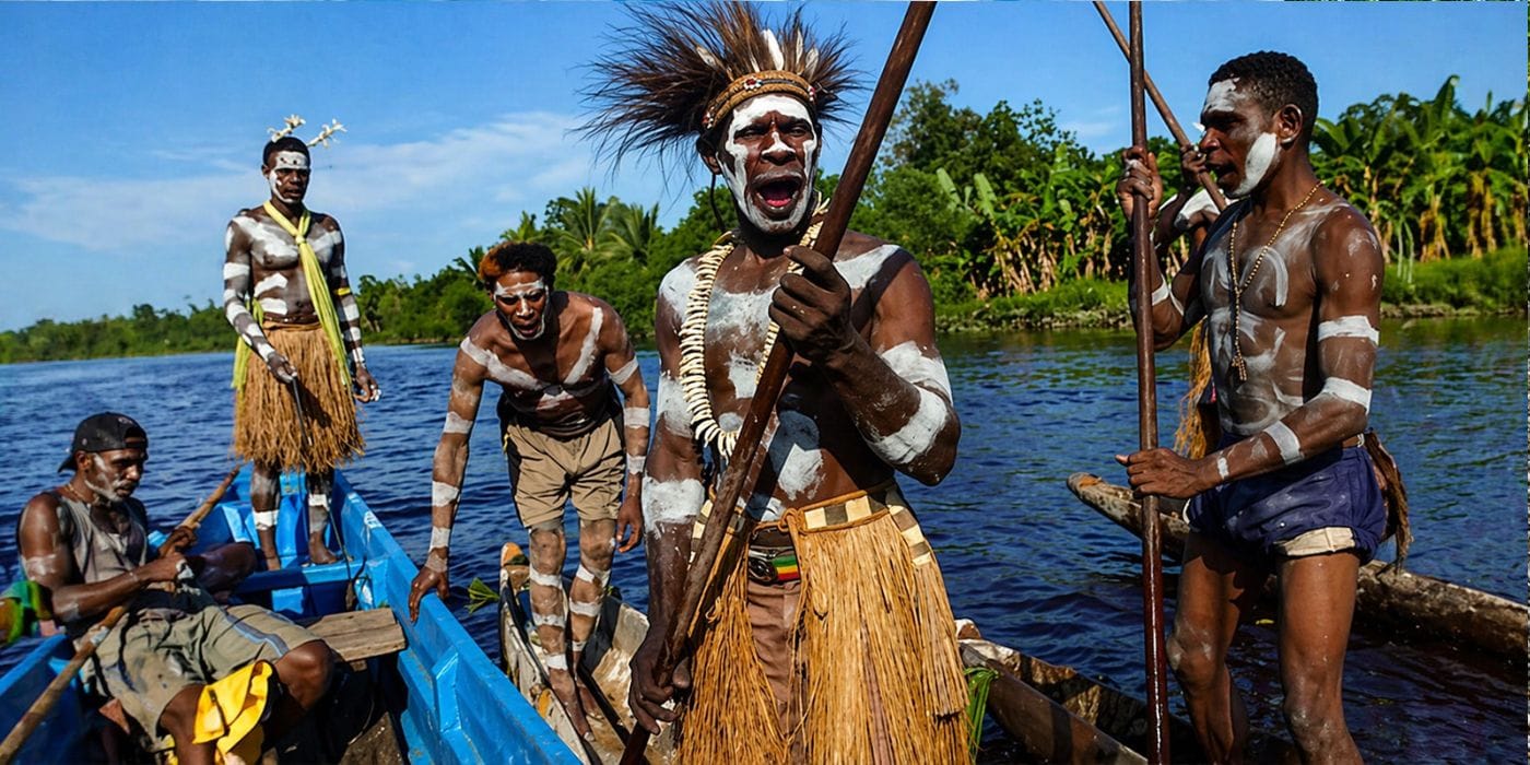 Asmat tribe festival Papua